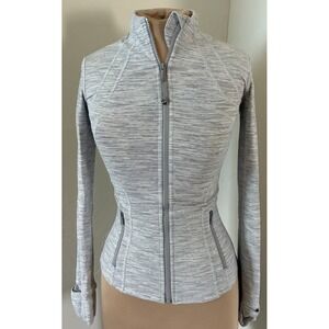 Lululemon Define Jacket Wee Are From Space Nimbus Battleship Gray Size 2